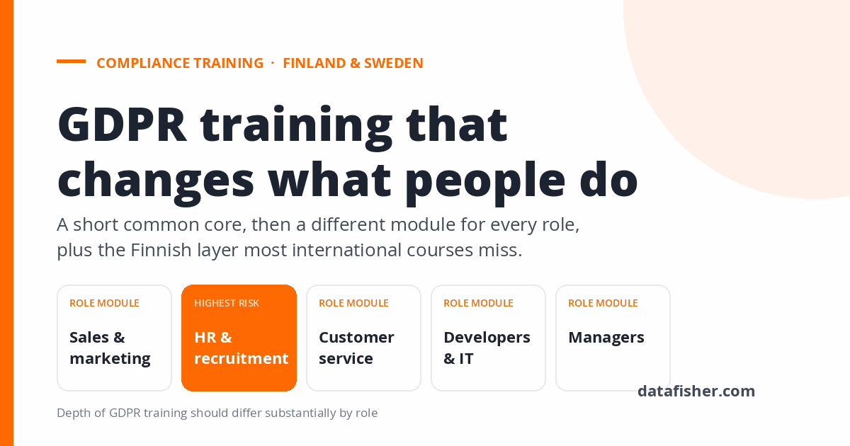 GDPR training