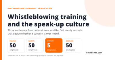 Whistleblowing Training and the Speak-Up Culture: A Nordic Guide